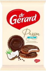 PASSION - kókuszos krémmel töltött étcsokoládés keksz 170g