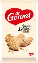 Levél alakú mártott keksz cukorszórattal 165g