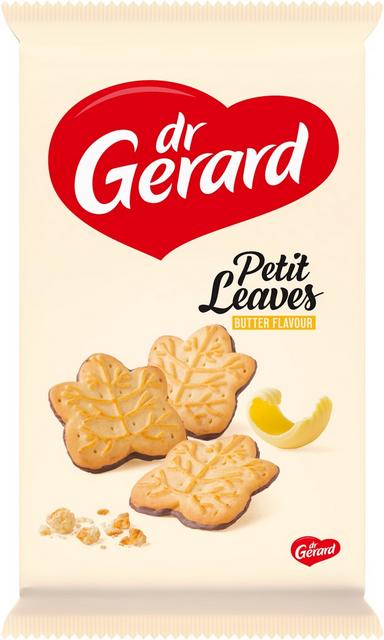 Levél alakú mártott vajas keksz 165g
