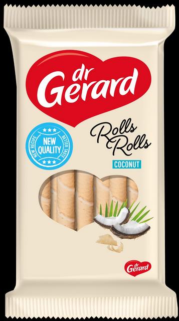 ROLLS - Kókuszkrémmel töltött ostyarúd 112g