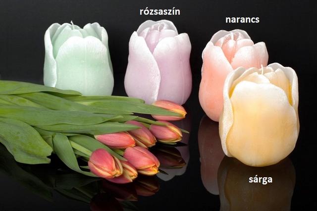 r - TULIPAN w pud, illatos gyertya díszdoboz