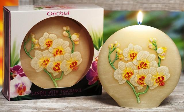 Gyertya - Orchid bouquet DYSK