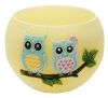 funny owls_pohár_sárga