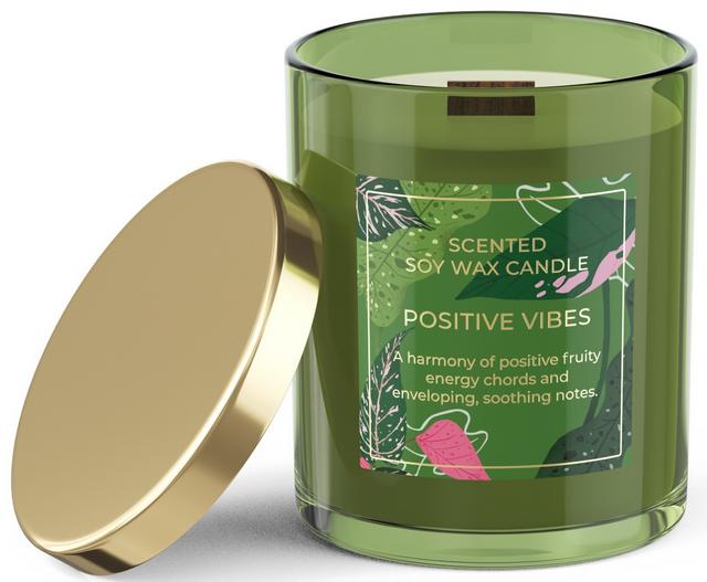wl - poharas illatmécses 220g Positive Vibes